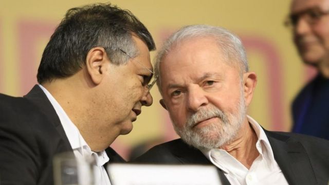 ministro, flávio dino e lula