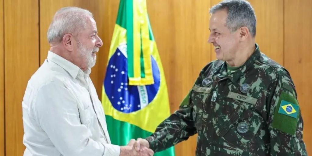 O estar "sob controle" foi uma avaliação do comandante sobre a sua primeira semana no cargo que ele assumiu após os atos de 08 de janeiro.