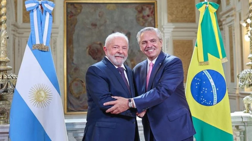 Lula em viagem oficial pela Argentina