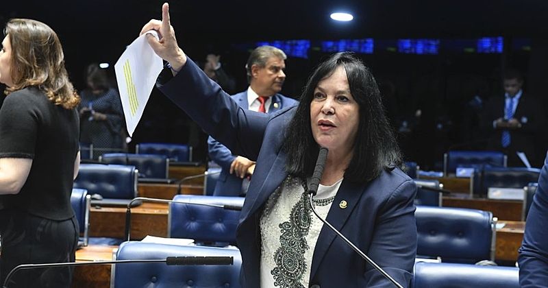 A senadora afirmou na tarde desta terça que, em sua visão, a operação começou por uma "denúncia política".