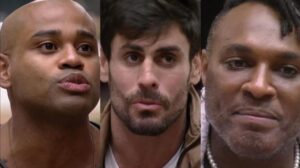 BBB 23: Cezar, Cara de Sapato e Fred Nicácio