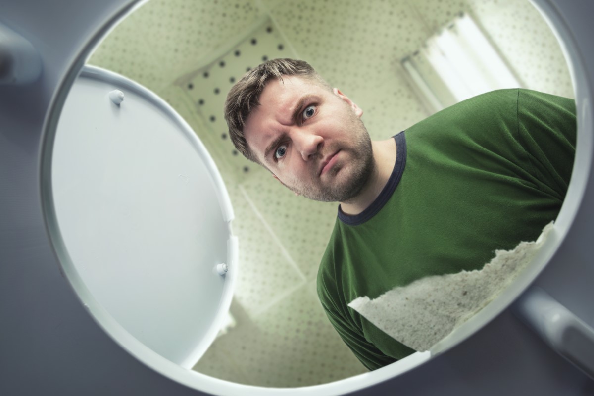 Sanitário entupido - Reprodução Adobe Stock