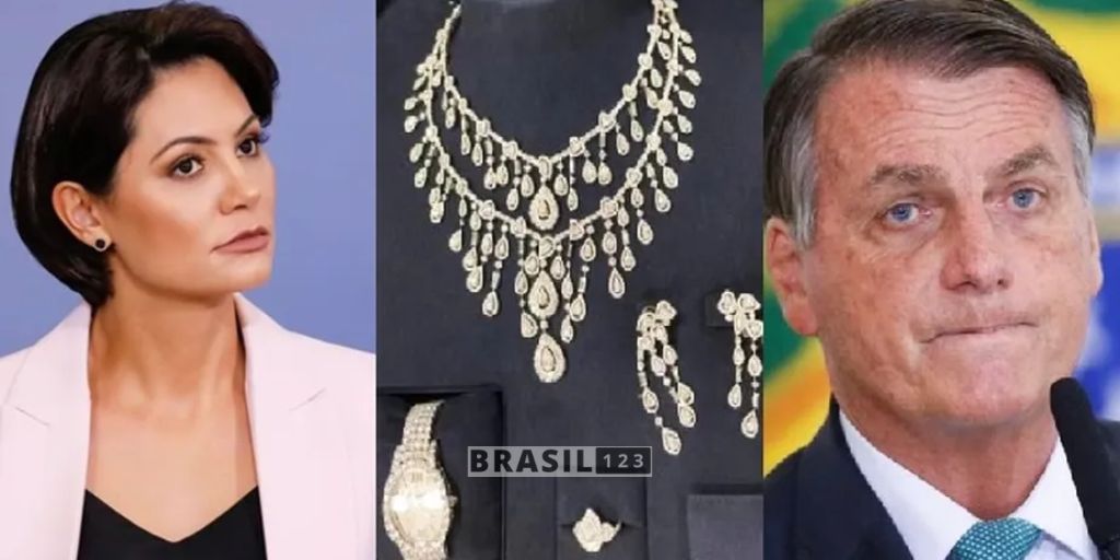 Segundo a defesa de Bolsonaro, as joias que ele recebeu da Arábia Saudita serão entregues para a Secretaria-Geral da Presidência