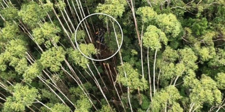 ENCONTRADO! Polícia Militar localiza helicóptero no 12º dia de buscas