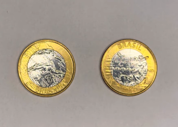 Nadando em dinheiro: Veja o valor das moedas de 1 REAL da Natação Olímpica!