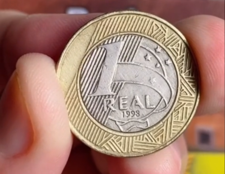 Moeda de 1 REAL 1998 está VALENDO R$ 1.000,00; aprenda agora como vender via internet
