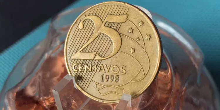 Moeda de 25 Centavos é buscada por colecionadores