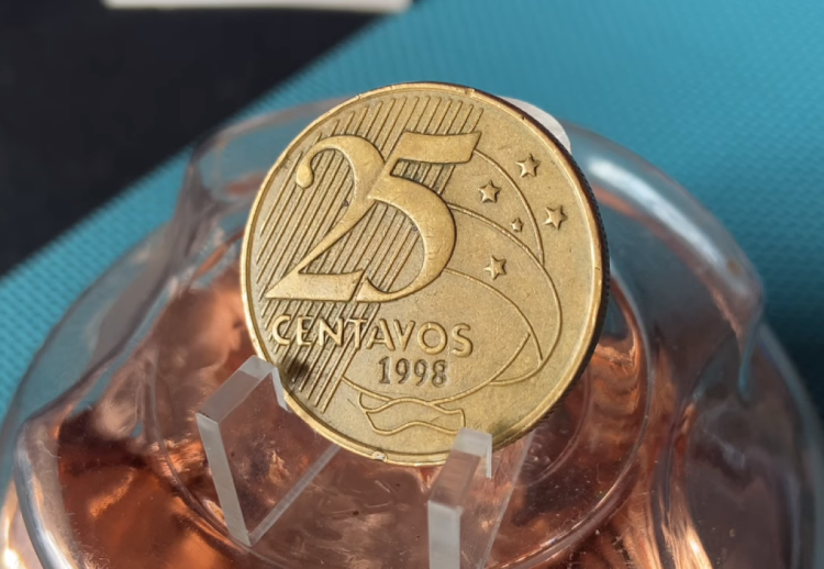 Moeda de 25 Centavos é buscada por colecionadores