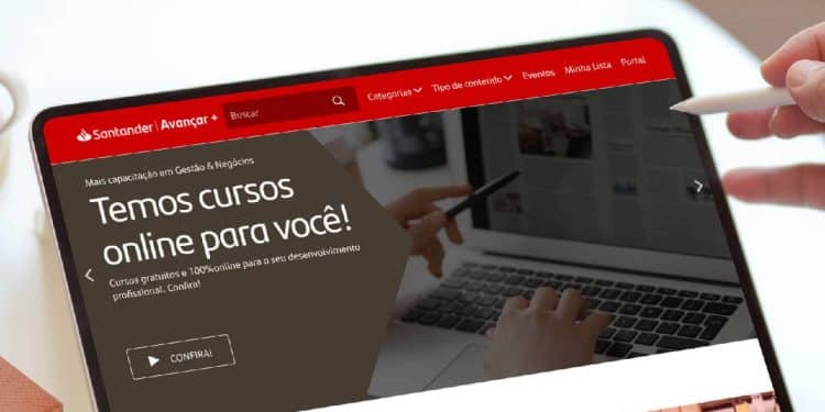 TURBINE SEU CURRÍCULO: Santander oferece + de 15 cursos gratuitos online