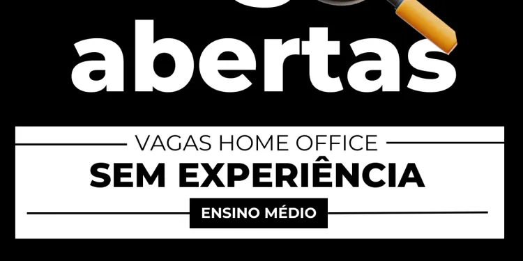 Trabalhe de casa, sem experiência! Empresas abrem vagas de emprego home office