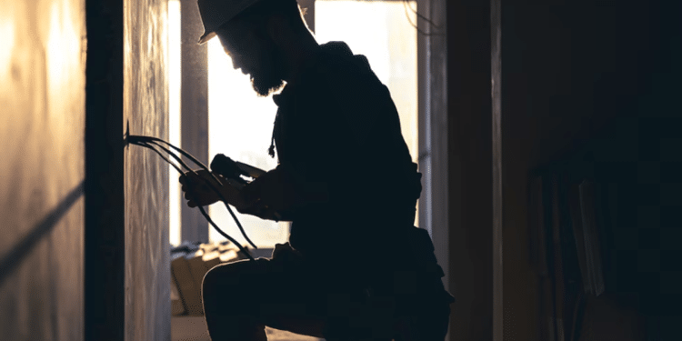 Eletricistas estão entre os profissionais que têm direito à aposentadoria antecipada. Imagem: Freepik