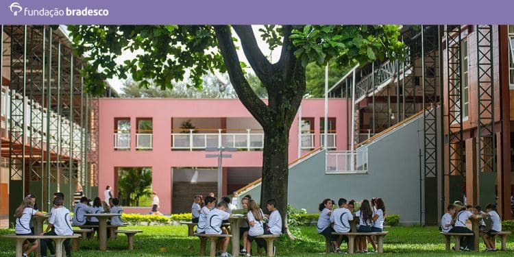 A Fundação Bradesco é uma das maiores instituições privadas de ensino do Brasil. Imagem: Fundação Bradesco