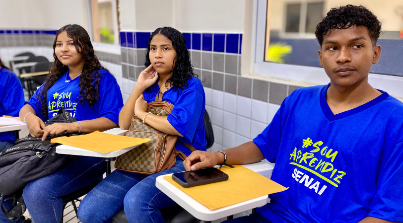 Oportunidade para jovens que desejam ingressar no mercado de trabalho. Imagem: SENAI Amapá