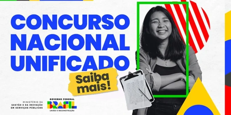 Imagem representativa do resultado dos aprovados no Concurso Nacional Unificado (CNU), com destaque para a divulgação oficial