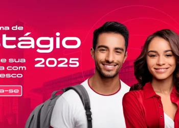 Jovens sorridentes representando oportunidades no Programa de Estágio Bradesco 2025.