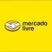 Logo do Mercado Livre com ícones de aperto de mãos e fundo amarelo, representando confiança e oportunidades.