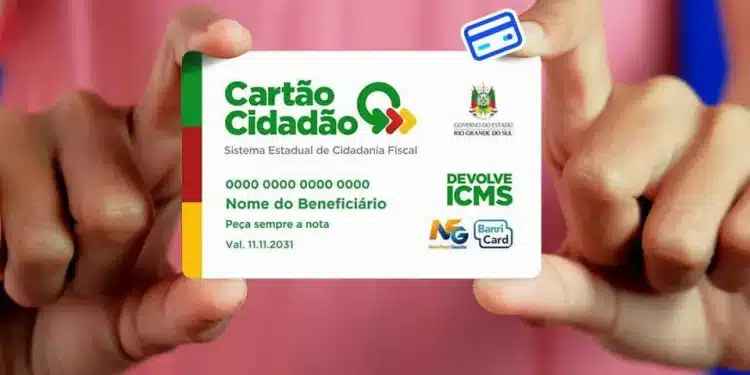 Imagem do Cartão Cidadão, um benefício que permite o acesso a serviços sociais e trabalhistas no Brasil.