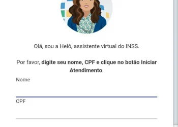 Assistente virtual Helô do INSS, oferecendo atendimento automatizado para beneficiários.