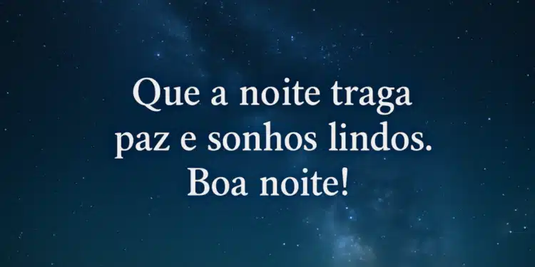 Imagem destacada Boa noite iluminada: frases e imagens para encantar no WhatsApp