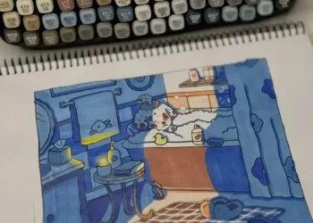 Imagem destacada Domine a profundidade em pinturas no estilo Bobbie Goods com técnicas simples