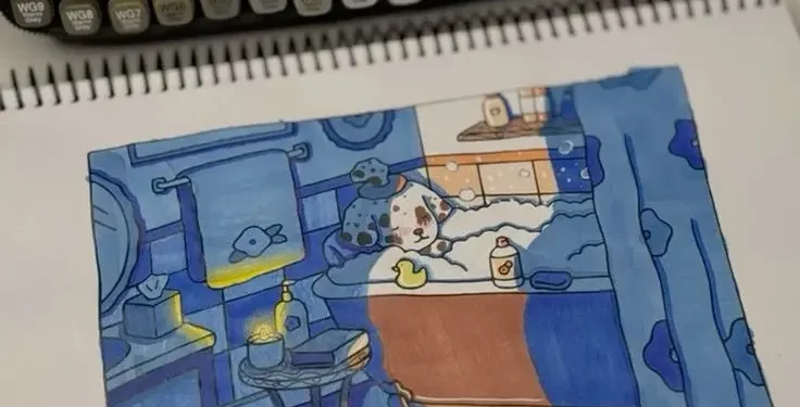 Imagem destacada Domine a profundidade em pinturas no estilo Bobbie Goods com técnicas simples