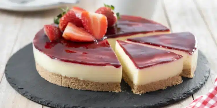Cheesecake de 3 ingredientes: sobremesa express que bombou no TikTok 1 Imagem destacada Cheesecake de ingredientes: sobremesa express que bombou no TikTok