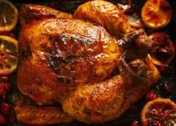 Imagem destacada Frango assado crocante: passo a passo para pele dourada e carne incrivelmente suculenta