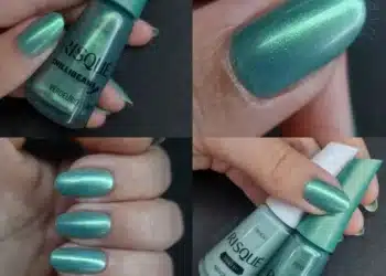 Imagem destacada Unhas de Primavera : domine o esmalte verde menta com efeito metálico