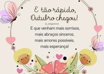 Imagem destacada Frases e mensagens de outubro para compartilhar no WhatsApp e encher o mês de boas vibrações