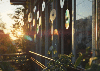 Imagem destacada CDs pendurados na janela: truque simples e barato para afastar intrusos e pássaros