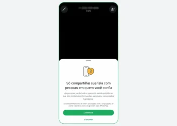 Imagem destacada WhatsApp lança alerta de tela para barrar golpes: entenda a novidade e proteja se
