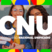 CNU: 855 aprovados avançam para nomeação — entenda o que vem pela frente 8 Duas estudantes sorrindo segurando livros, com a sigla "CNU" (Concurso Nacional Unificado) em destaque. A imagem celebra a nomeação de 855 aprovados para Auditor-Fiscal do Trabalho.