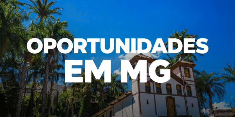 Concursos públicos em Minas Gerais: cinco municípios com inscrições abertas e salários de até R$ 8 mil